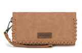 Wrangler Whipstitch Wristlet Wallet