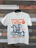 Drink Coffee Boots On Handle Your Shit Western Tee