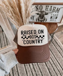 Raised on 90s Country Trucker Hat