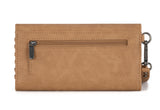 Wrangler Whipstitch Wristlet Wallet