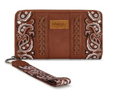 Wrangler Bandana Paisley Print Wallet