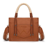 Cow Print Crossbody Tote