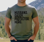 Husband. Daddy. Tee