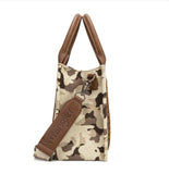 Camo Print Tote/Crossbody